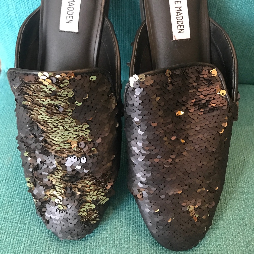 Steve Madden sequin slides - Picture 2 of 3